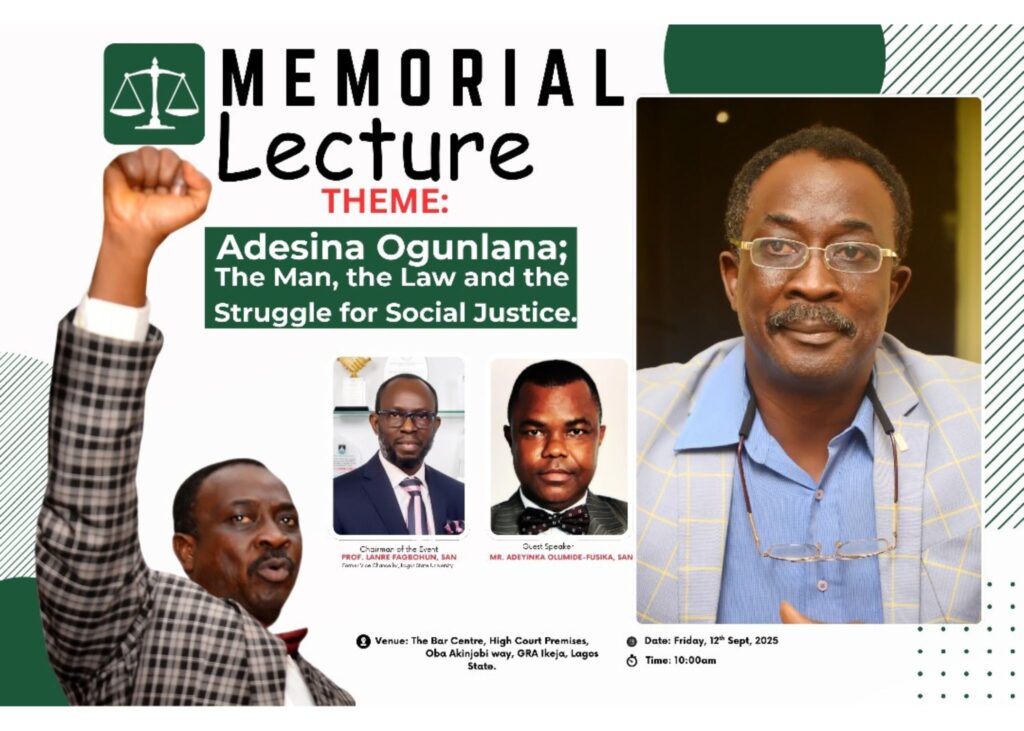 Adesina Ogunlana Memorial Lecture Holds on Friday, September 12 1 Untitled design 3