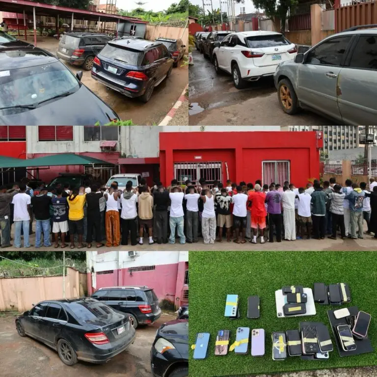 Cyber Fraud Sweep: EFCC arrests 92 suspects in Benin raid