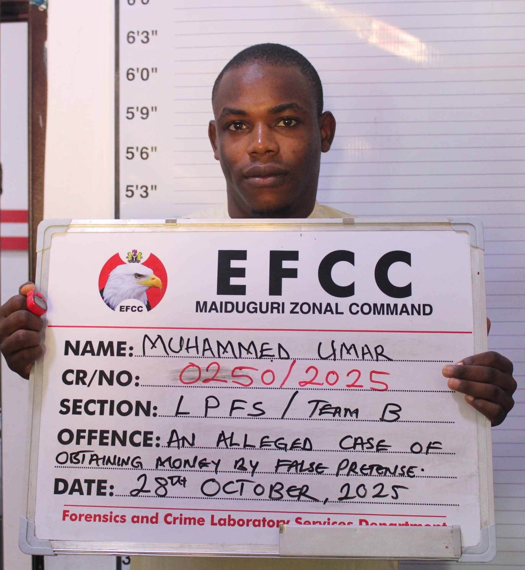 Borno man arraigned over alleged N4m property fraud