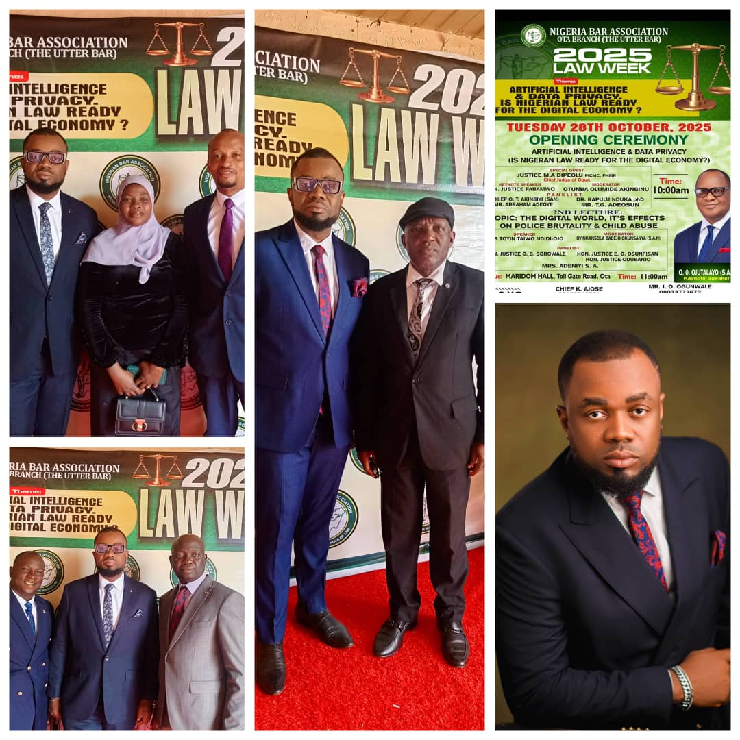 Dr. Rapulu Nduka Speaks on ARTIFICIAL INTELLIGENCE AND DATA PRIVACY: IS NIGERIAN LAW READY FOR THE DIGITAL ECONOMY?