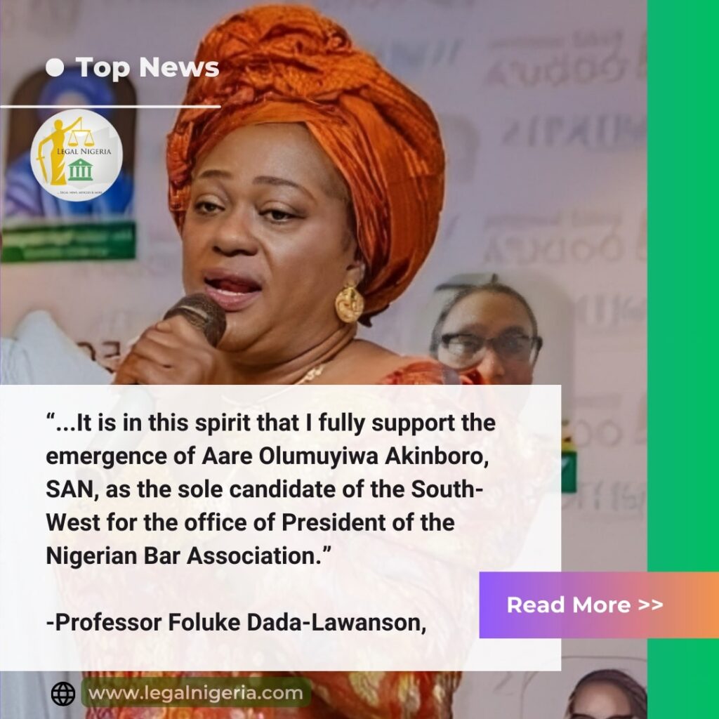 “Let Truth Prevail”: Prof. Dada Counters False Narratives, Announces Coalition with Aare Akinboro, SAN for NBA Leadership 1 Red Black Business Daily News Instagram Post 1