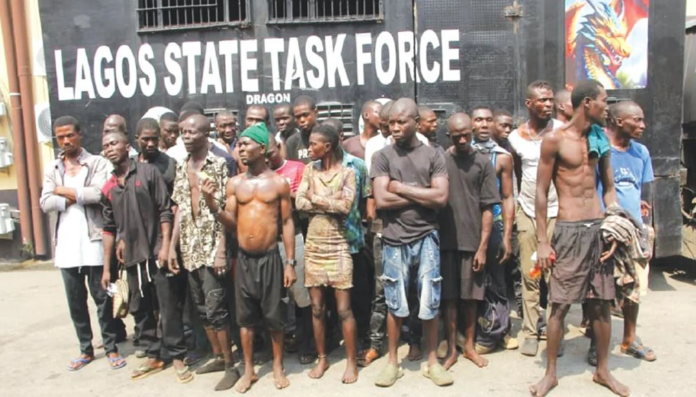 Lagos Task Force nabs 32 for highway nuisance