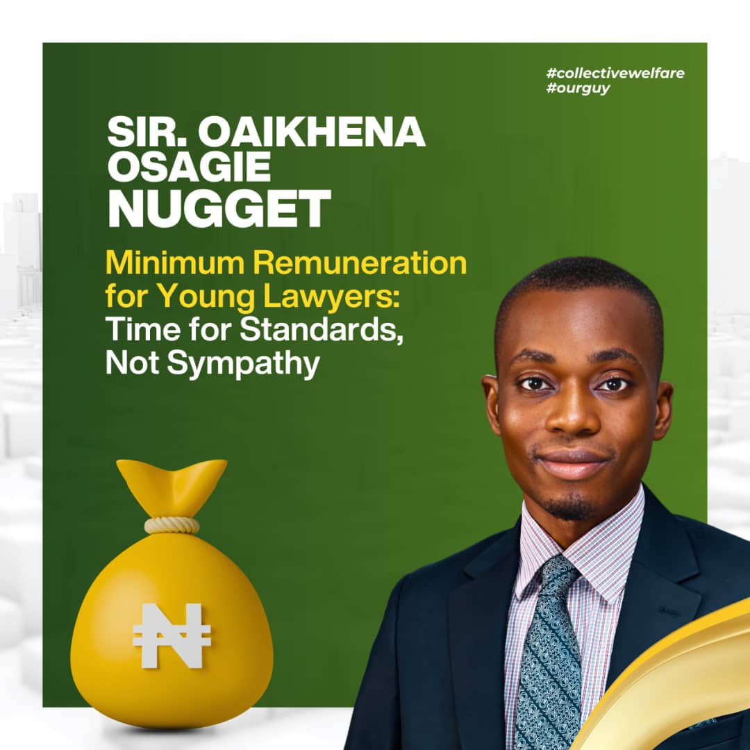 Sir Oaikhena Osagie Calls for Institutional Reform as Nigerian Bar Association Confronts Young Lawyers’ Welfare Crisis