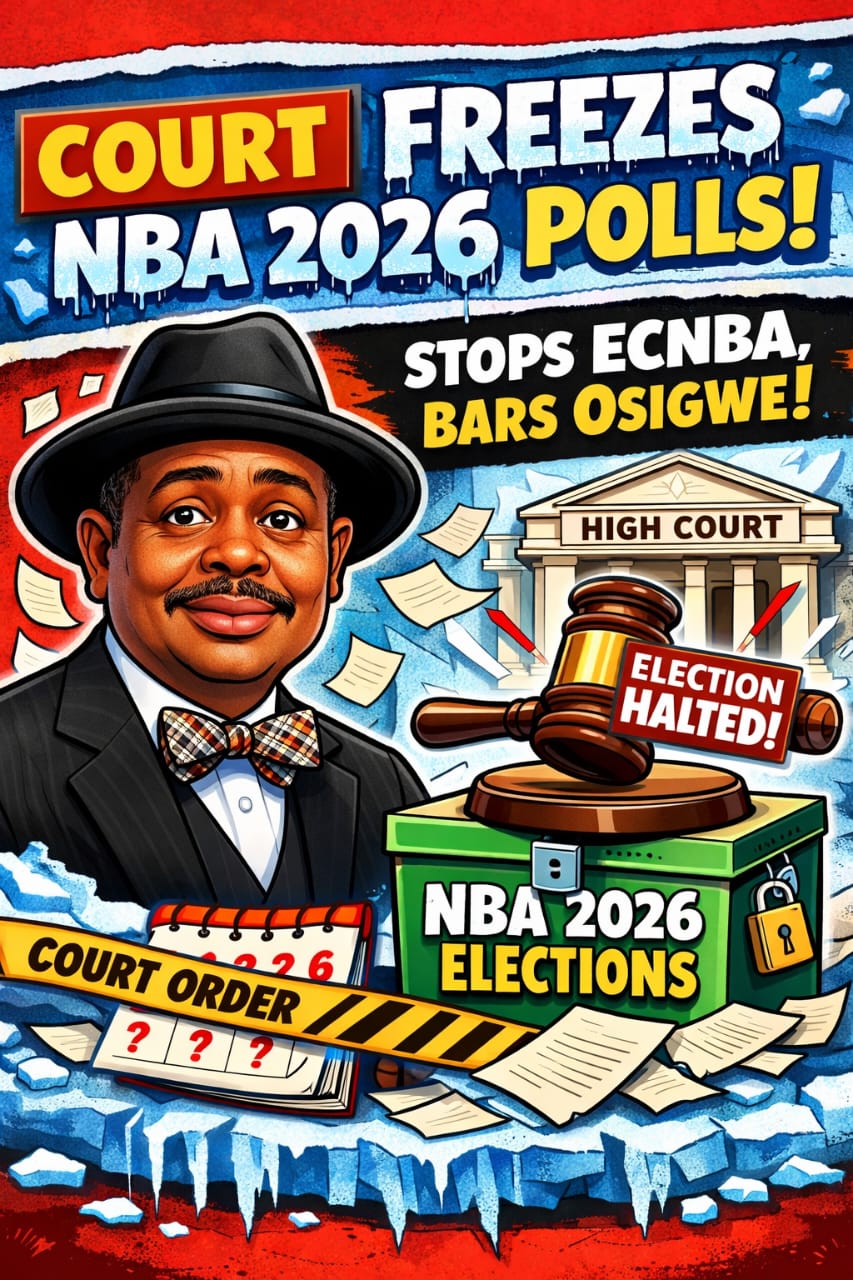 Fresh Court Order Freezes NBA 2026 Elections, Stops ECNBA, Bars Osigwe from Interference