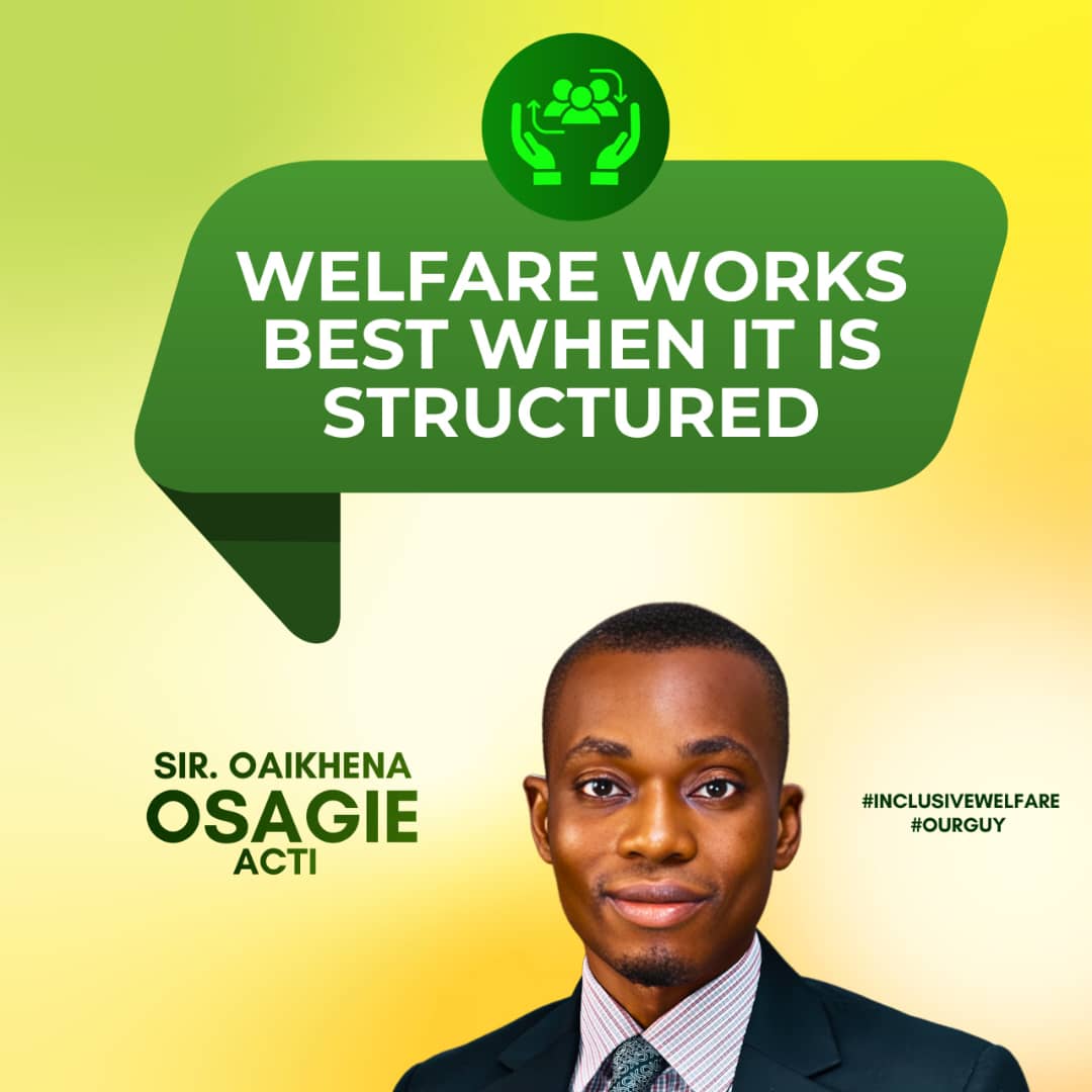 Sir. Oaikhena Osagie Calls for Structured and Accountable Welfare System Within the Bar