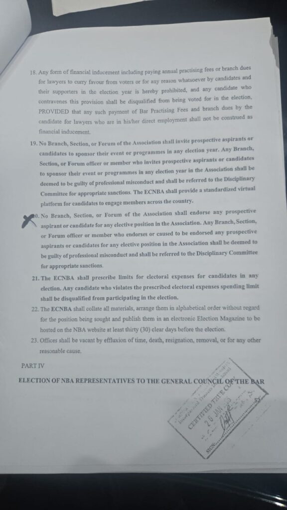 Inclusiveness as Subterfuge for Imposition: Muritala Abdul-Rasheed, SAN Alleges NBA President Is Cloaking Political Agenda in Reform Rhetoric 2 WhatsApp Image 2026 04 13 at 19.59.11