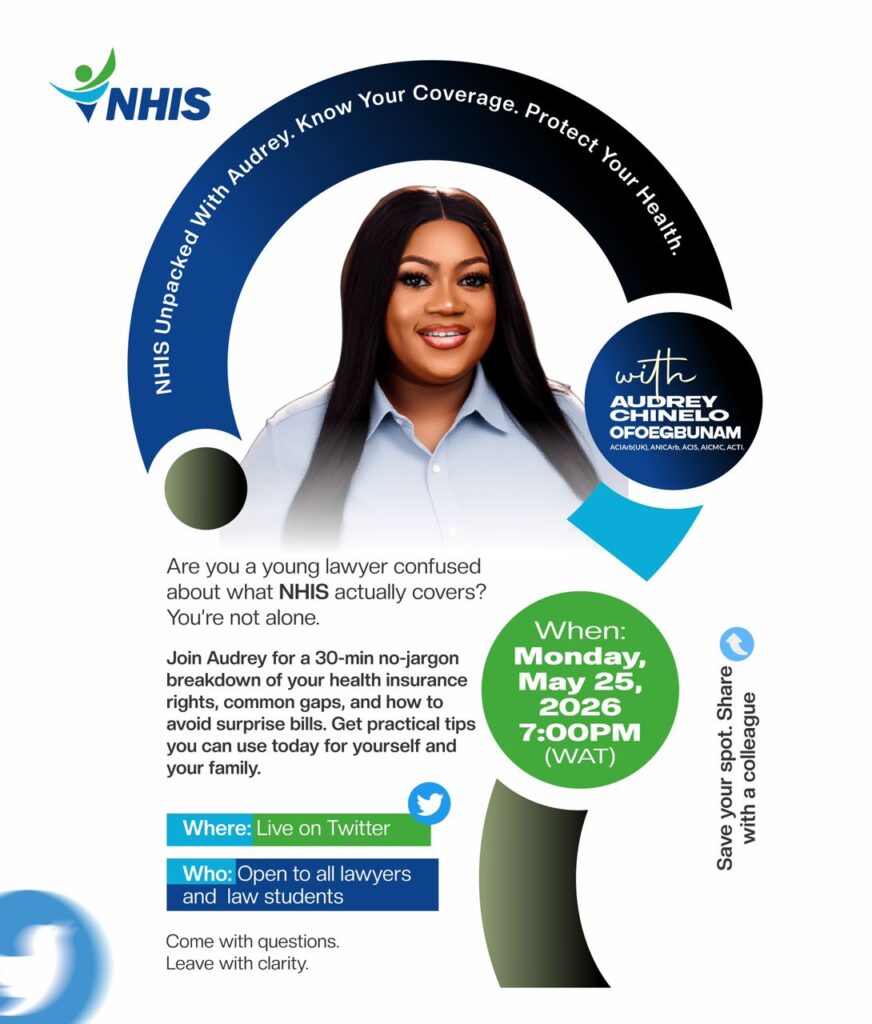 Audrey Chinelo Ofoegbunam Champions Welfare Advocacy Through Interactive NHIS Education Session on X 1 WhatsApp Image 2026 05 22 at 9.43.03 AM
