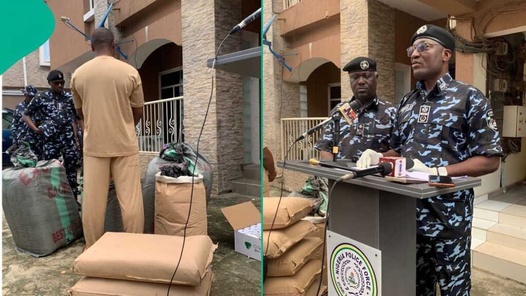 Police reject ₦500m bribe, seize suspected Canadian Loud worth ₦7.8bn 3 police1