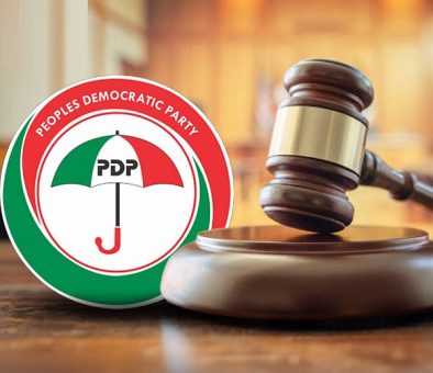 Wabara, Babangida Aliyu, Jerry Gana, others sue INEC over PDP crisis 1 PDP and Court 394x340 1