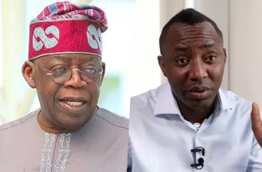 Court orders Sowore’s arrest, revokes his bail 1 Sowore and TInubu