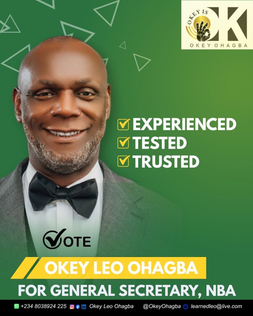 Meet NBA GS Candidate, Okey Leo Ohagba: The revolutionary innovator behind the full automation of CAC incorporation processes. 1 3d2c7283 6c82 4e4a b57a 93f600525f98