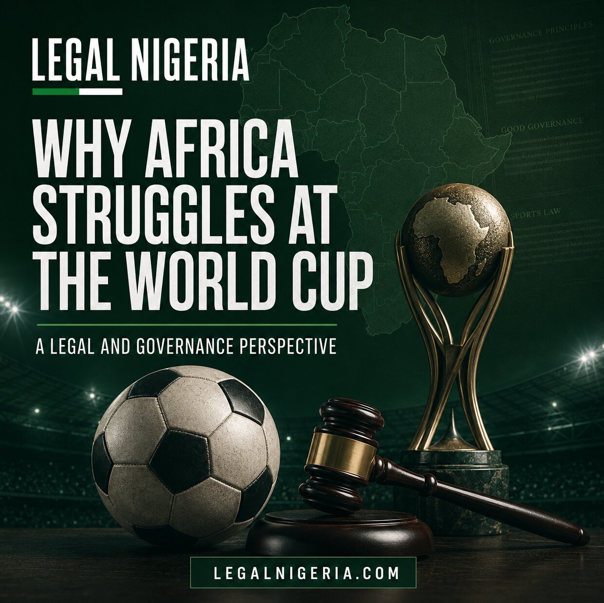 WHY AFRICAN COUNTRIES STRUGGLE AT THE FIFA WORLD CUP: A LEGAL AND GOVERNANCE PERSPECTIVE – Kayode Agbedejobi, Esq.