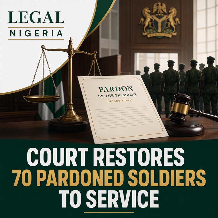 Court restores 70 pardoned soldiers to service
