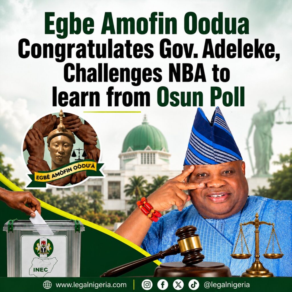 Egbe hails Adeleke