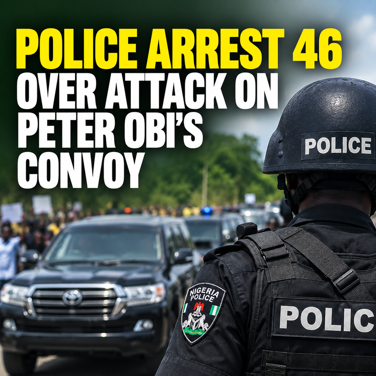 Police Arrest 46 Over Blockade of Peter Obi’s Convoy in Benue