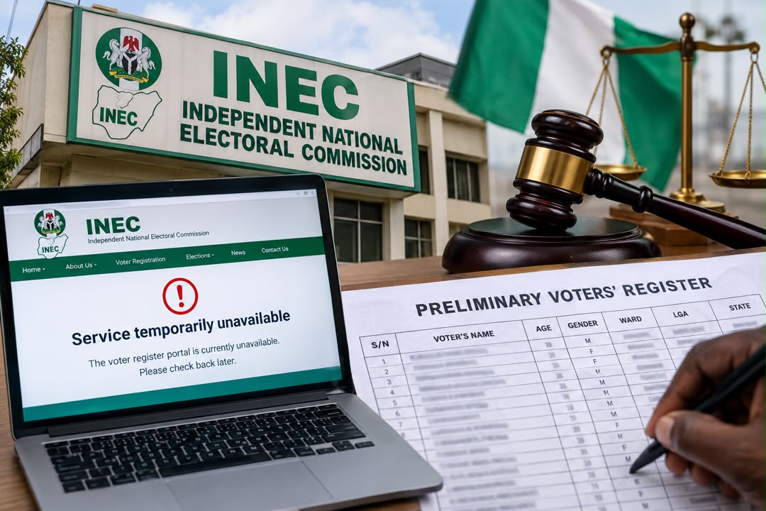 2027 Elections: INEC Faces Legal Threat Over Voters’ Register, Staff Redeployment