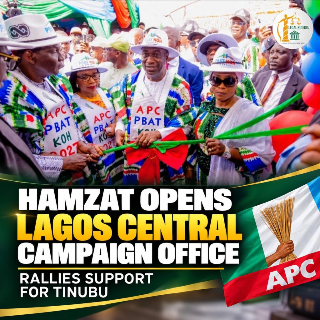 Hamzat Opens Lagos Central Campaign Office, Calls for Increased Voter Turnout Ahead of 2027 Elections 1 Hamzat Opens Lagos Central Office 1