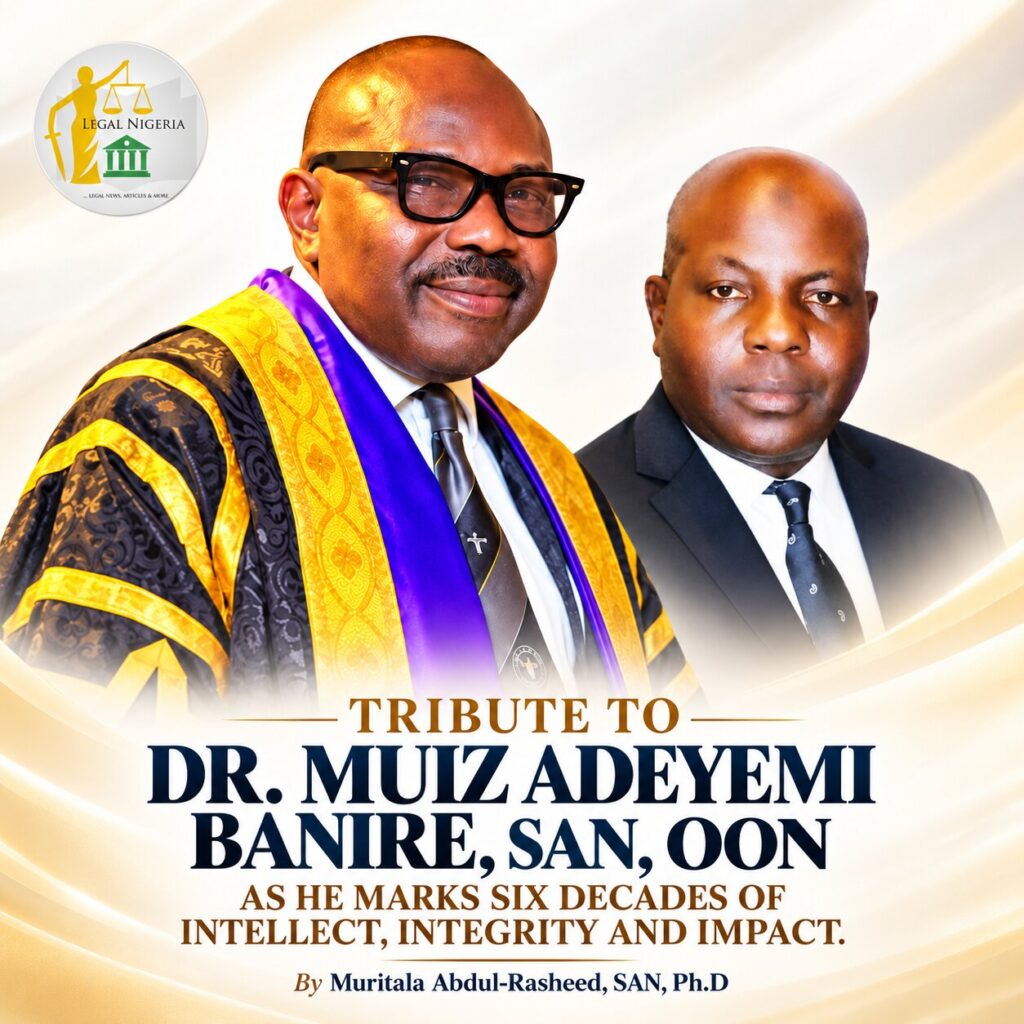 Tribute to Dr. Muiz Banire SAN