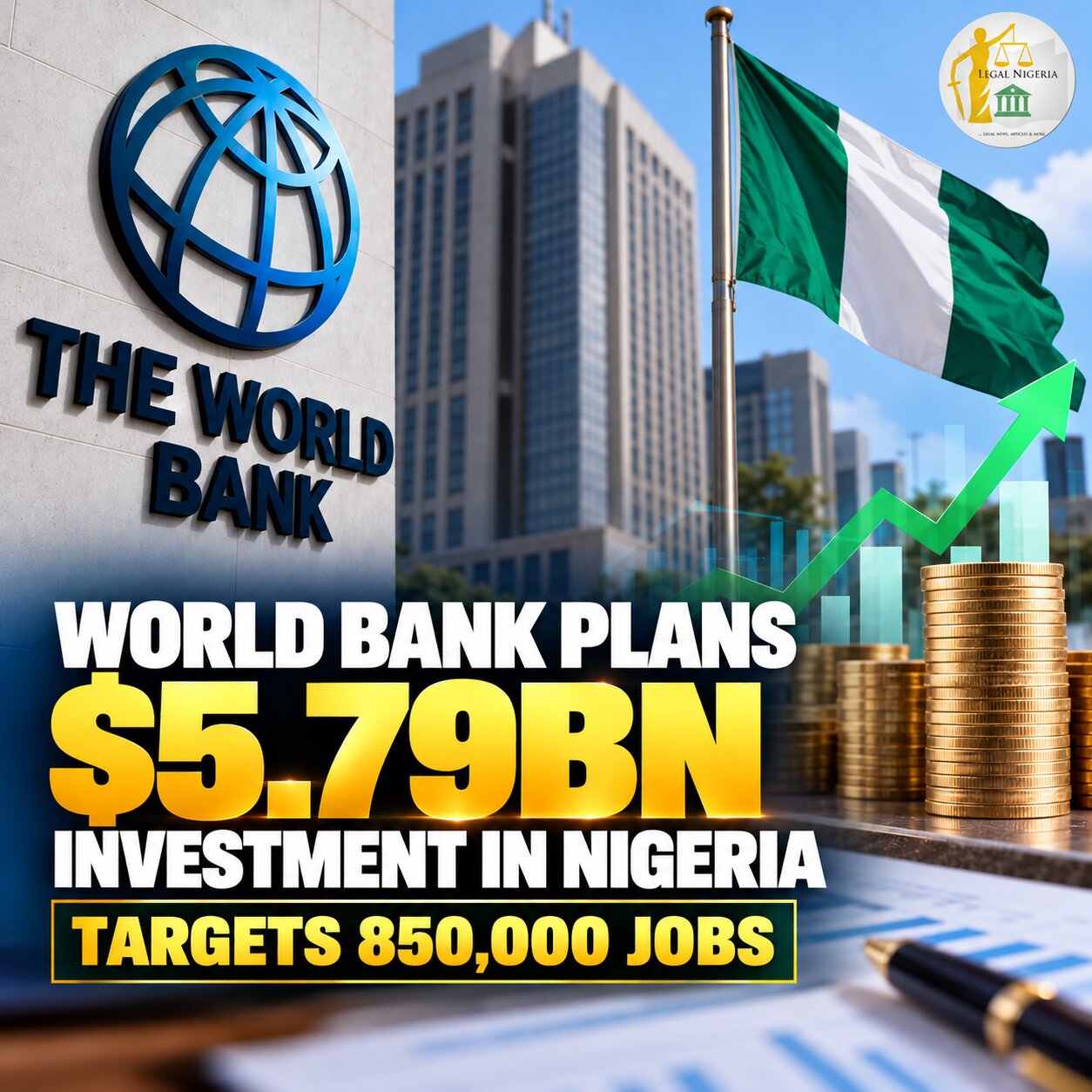 World Bank Targets $5.79bn Private Investment in Nigeria, Projects 850,000 Jobs